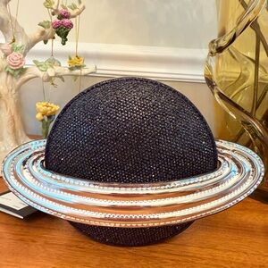 NWT Kate Spade Spaced Out Embellish Metallic Micro Crossbody Novelty Limited